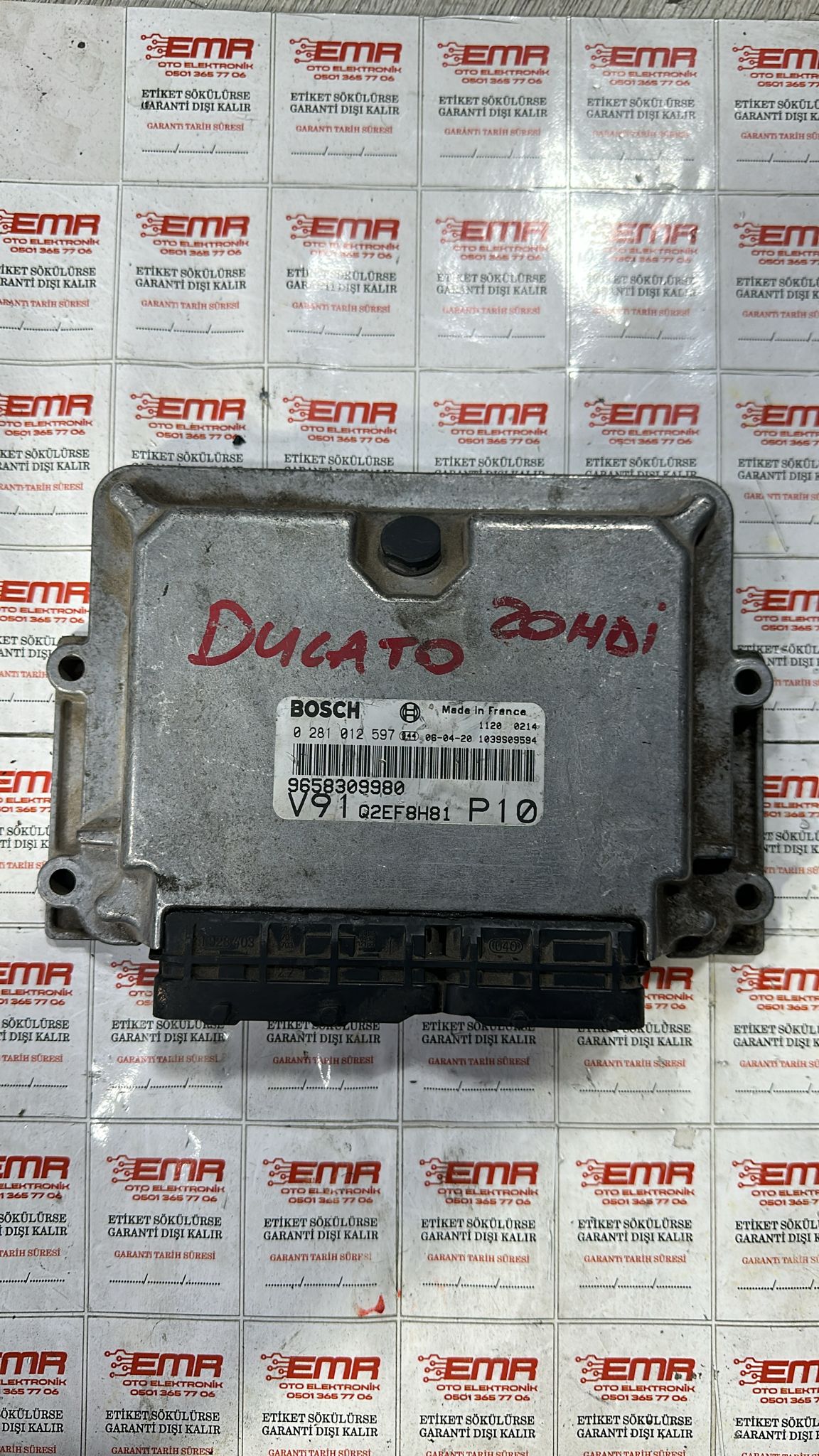 FİAT DUCATO 2.0 DİZEL MOTOR BEYNİ 0281012597